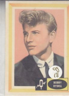 Fleer Spins and Needles Card No 60 Bobby Rydell