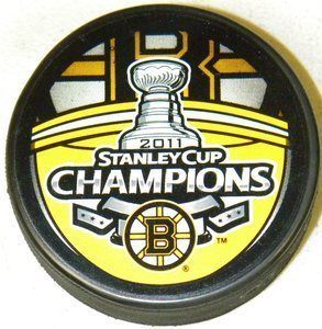 Boston Bruins 2011 Stanley Cup Champions NHL Souvenir Hockey Puck