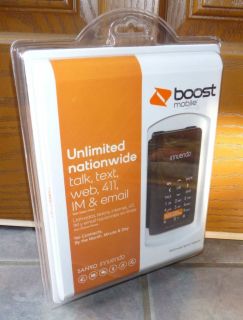 Boost Mobile Sanyo Innuendo SCP 6780 Prepaid Cell Phone Camera QWERTY 