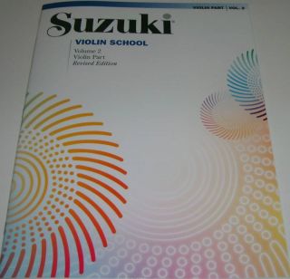 Suzuki Violin Part School Book Volume 2 Revised Edition