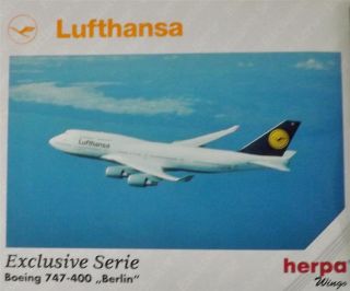   Lufthansa Exclusive Serie Boeing 747 400 Berlin 516112 1 500