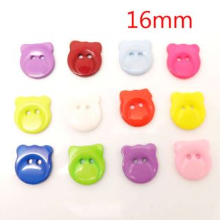   Mixed Resin Bear 2 Holes Sewing Buttons Scrapbooking 16mm Knopf Bouton