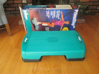 Bollinger Primestep Aerobic Step Stepper with 2 risers 4 and 6 workout 