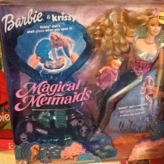  Barbie and Krissy Are Magical Mermaids
