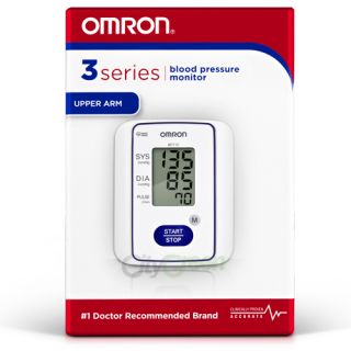 Omron BP710 3 Series Upper Arm Automatic Blood Pressure Monitor 2 Year 