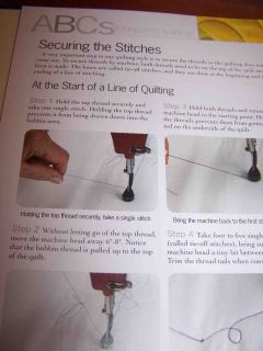 ABCs of Longarm Quilting   Great Book   Patricia Barry
