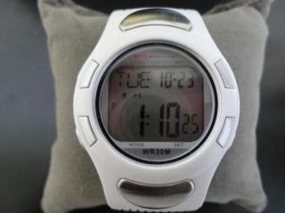 Bowflex Classic WR30M CE Strapless Heart Rate Monitor Watch White 