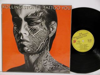 The Rolling Stones Tattoo You RARE 1981 India Pressing Near Mint Vinyl 