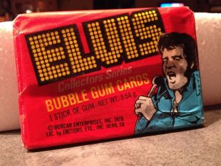 Donruss Elvis Bubble Gum Cards