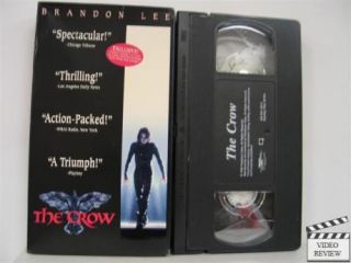 The Crow VHS 1994 Brandon Lee 786936303438