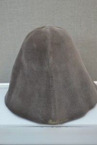 Borsalino Rollable Foldable Rich Grey Gray Velour Hat Antica Casa Mint 