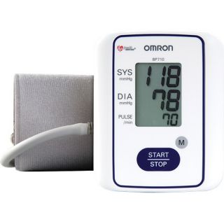omron bp710 automatic blood pressure monitor accurate easy to use with 