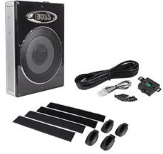 Boss BASS600 600W Slim Low Profile 8” Under Seat Amplified Powered 