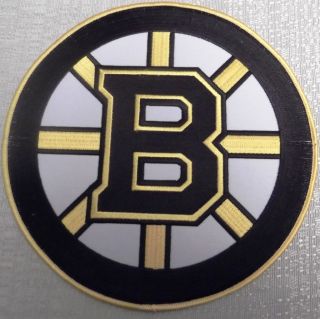 NHL Boston Bruins Logo Crest Embroidered Jacket Patch