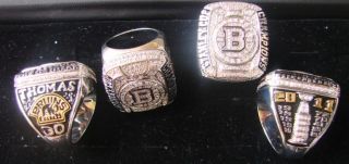 Boston Bruins 2011 Thomas Stanley Cup Championship Ring Free 1972 