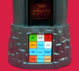 Working Milton Bradley Dark Tower Board Game w Xtra Bulb Guide