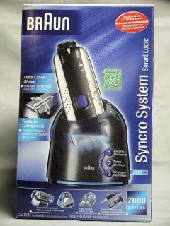 Braun Syncro System 7526 Rechargeable Mens Electric Shaver Needs 