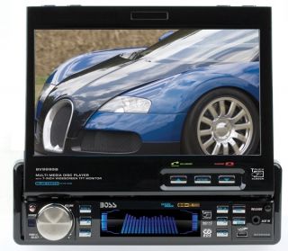 Boss Audio BV9990 Motorized 7 Touchscreen Car Stereo and DVD Player 