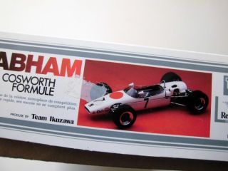 Union 1 24 Brabham F III Cosworth Formule Plastic Model Kit