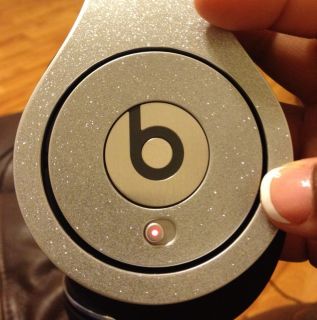 MONSTER Beats by Dr Dre Studio Edition Sparkle Metallic Silver