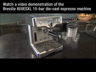 key features type espresso machine capacity 11 cup operation source