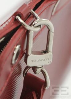 Louis Vuitton Red Epi Leather Brea GM Bag with Strap