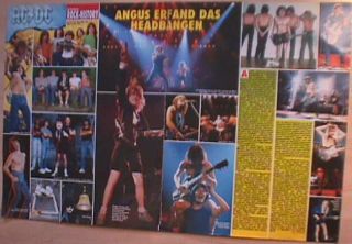 german clip AC DC ANGUS YOUNG BRIAN JOHNSON BON SCOTT FEW SHIRTLESS 