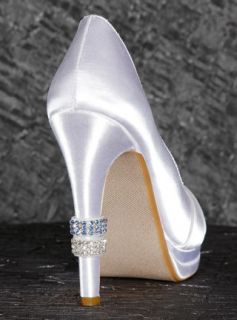 Bridal Collection by David Tutera Something Blue & Bling Too Shoe Heel 