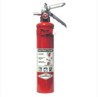 Amerex B417T 2 5 lb ABC Fire Extinguisher with Wall Bracket