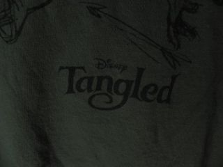 Tangled Walt Disney Animation Studios Film Crew Shirt XL Zachary Levi 