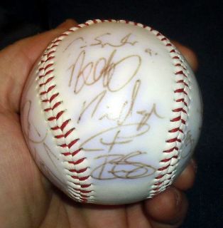 Hand Signed x12 Florida Marlins Miguel Cabrera Baseball w Cube w COA 