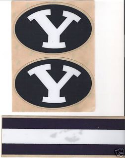 Brigham Young Cougars Full Size Football Helmet Decal