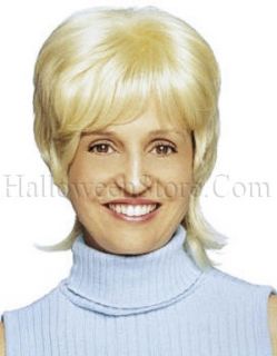 70s Housewife Brady Bunch Mom Partrige Family Wig