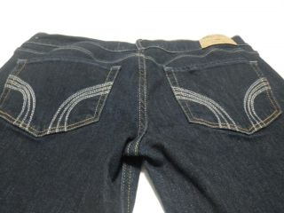 Hollister Jeans Juniors Size 7 W28 So Cal Stretch Womens Dark Wash 