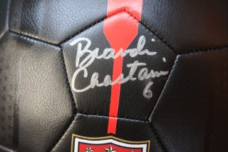 Brandi Chastain Signed Nike USA Prestige Soccer Ball World Cup 