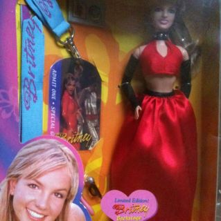 Britney Spears Live in Concert Doll RARE