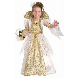 Child Girls Deluxe Royal Bride Costume Halloween