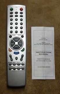    Remote Control Universal 6 in 1 TV SAT VCR CD DVD AUX Brand New USA