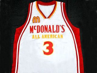 Brandon Jennings McDonalds All American Jersey White McDonald New Any 