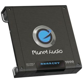 Planet Audio AC1000 2 1000 Watt 2 Channel Bridgeable Car Stereo Power 