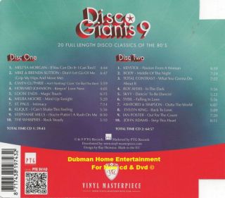 Disco Giants Volume 9 2 CD 80s RARE 12 inches St Paul Skyy