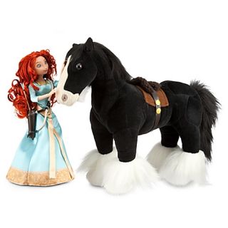   Brave Angus with Sound & Merida Doll 2 Pc. Set from the Movie Brave