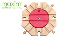   Toy Maxim 8 Way Turntable Track for Brio Thomas Wooden Trains
