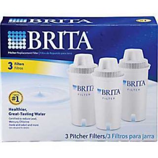Brita Pitcher Replacement Filters 3 Pack