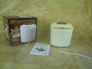 Breadman TR520 Programmable Bread Maker for 1 1 1 2 and 2 Pound Loaves 