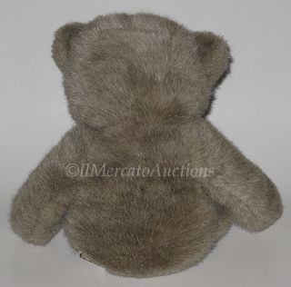   GANZ ROOSEVELTS TEDDY Bear Plush Brown Sitting Stuffed Animal Toy 16