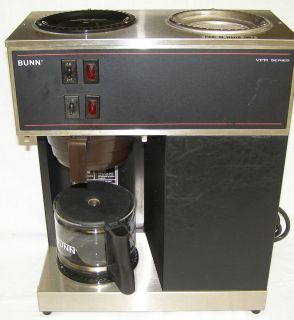 Bunn VPR Black Coffee Maker 12 cup Pourover Commercial Coffee Brewer 