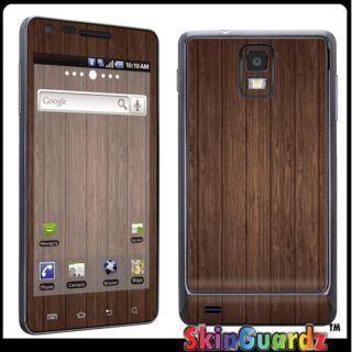 Brown Wood Vinyl Case Decal Skin To Cover Your Samsung Infuse 4G