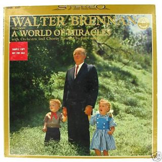 Walter Brennan A World of Miracles Everest Stereo LP