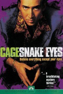 Snake Eyes 1998 Movie Poster Original Nicolas Cage Gary Sinise